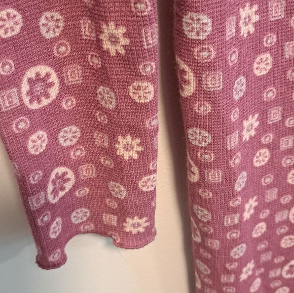 Free People Home Alone Long Johns In Pink Women’s Size XS Pajamas Cottagecore - Picture 9 of 13